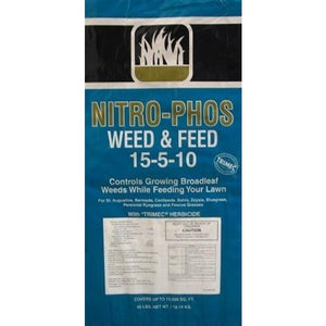 Nitro-Phos Weed & Feed Fertilizer 15-5-10